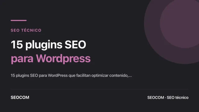 15 plugins SEO para Wordpress