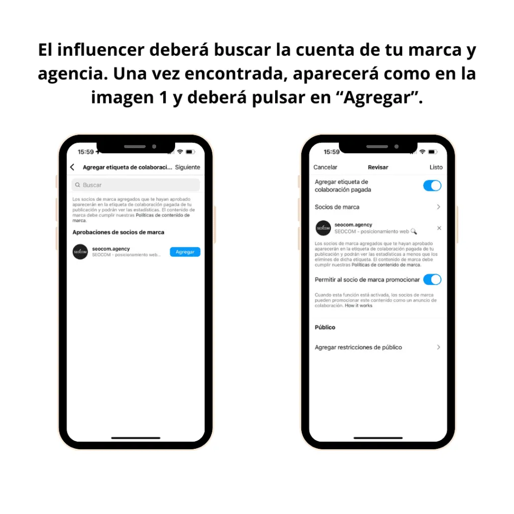 Campañas con influencers