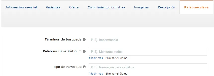 Keyword backend