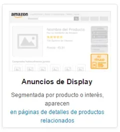 Ejemplo de Anuncio de Display en Amazon Marketing Services (AMS) Ejemplo de Anuncio de Display en Amazon Marketing Services (AMS)