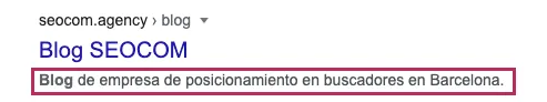 meta-descripción 