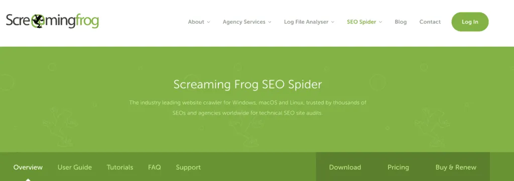 Screaming Frog