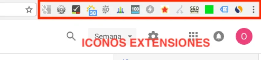 barra extensiones seo