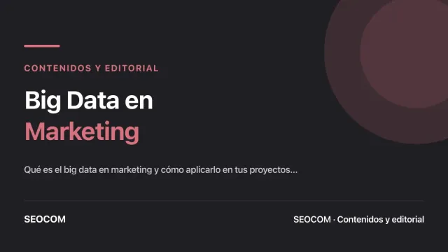 Big Data en Marketing