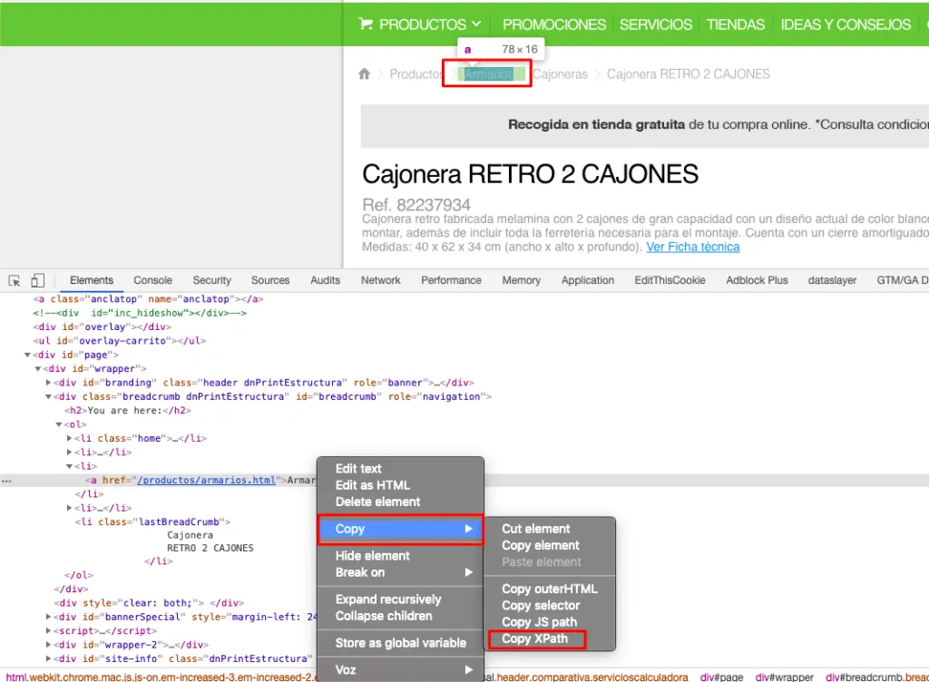copiar-xpath-chrome