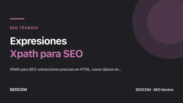 Expresiones Xpath para SEO