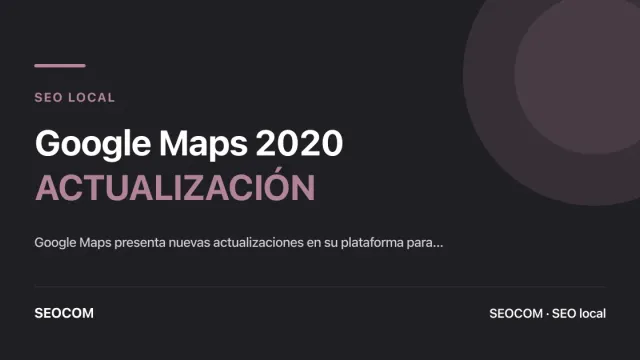 Google Maps 2020 ACTUALIZACIÓN