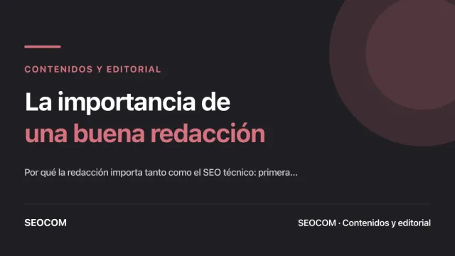 La importancia de una buena redacción