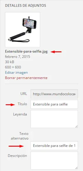 optimizar imagen wordpress