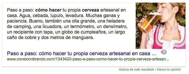 posicion cero de google caso parrafo