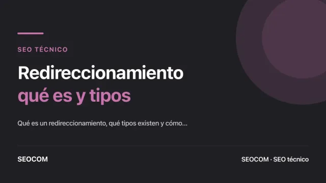 Redireccionamiento: qué es y tipos
