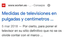 Ejemplo de AMP en worten.es