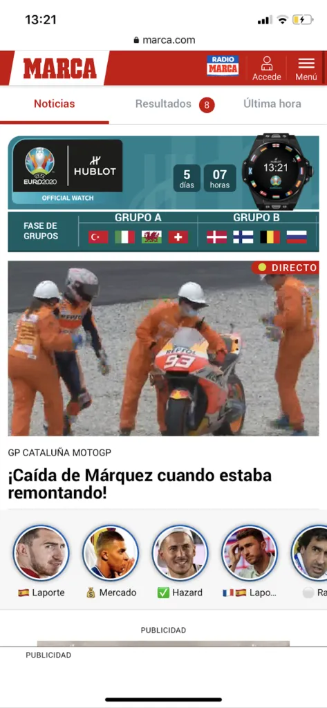 Web stories en Marca.com